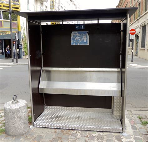 Why does Paris have outdoor urinals?