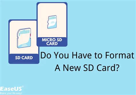 Why does SD card need to be formatted?
