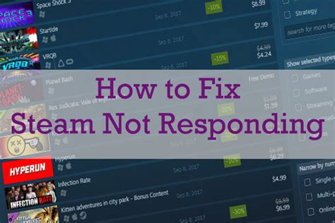 Why does Steam not respond?