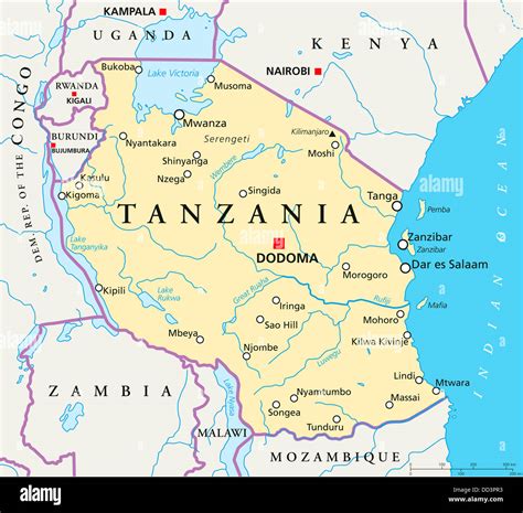 Why does Tanzania have two capitals?