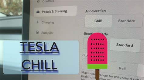 Why does Tesla say chill?