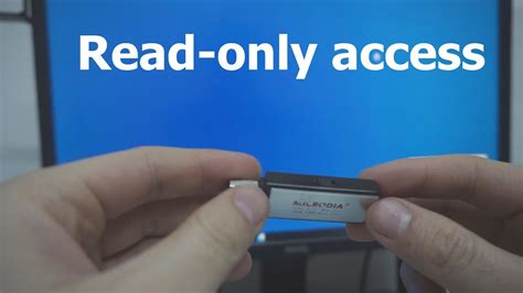 Why does USB say read only?