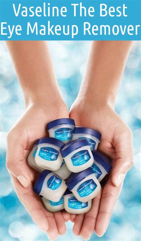 Why does Vaseline remove makeup?