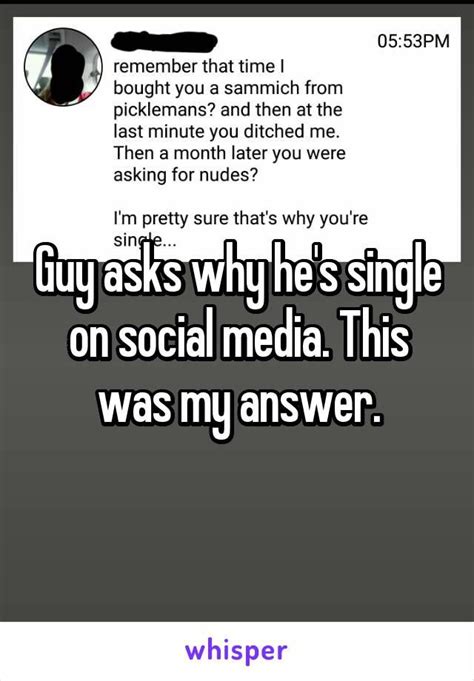 Why does a guy ask for your social media?