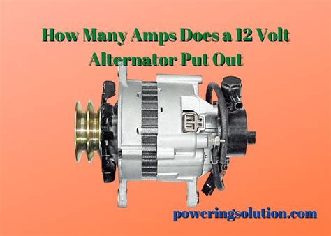 Why does an alternator put out 14 volts?