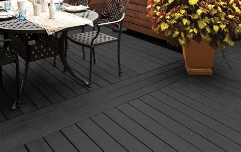 Why does decking go black?