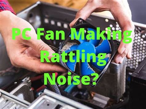 Why does dust make fans louder?