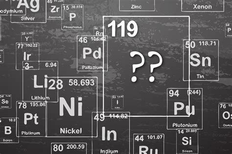 Why does element 119 not exist?