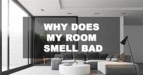 Why does everyone say my room smells bad?