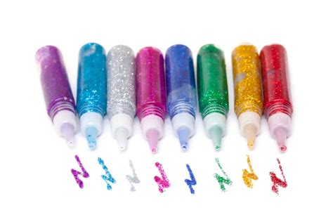 Why does glitter glue take so long to dry?