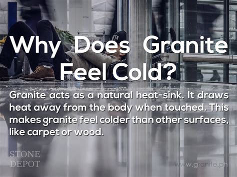 Why does granite stay cold?