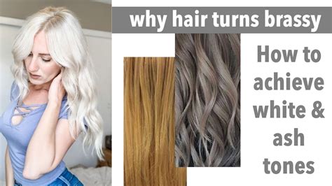 Why does hair turn brassy?
