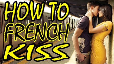 Why does he French kiss me?