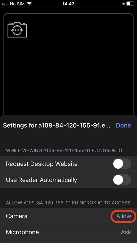 Why does iOS keep asking for camera permissions?