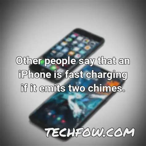 Why does iPhone chime while charging?