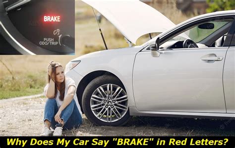 Why does it say brake?