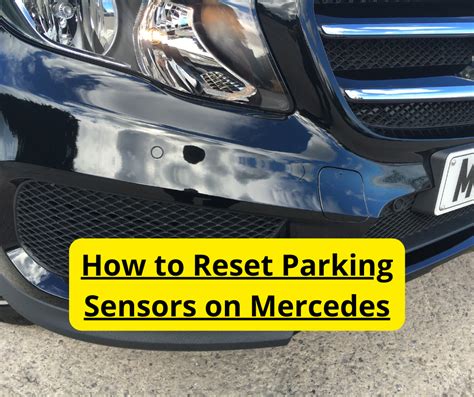 Why does my Mercedes sensor keep beeping?