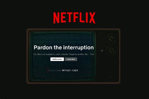 Why does my Netflix say this title is not available to watch instantly?