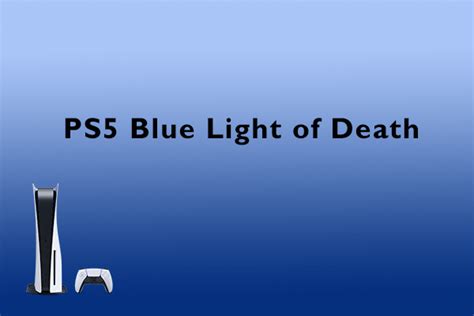Why does my PS5 have a blue light of death?