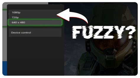 Why does my Xbox dashboard look blurry?