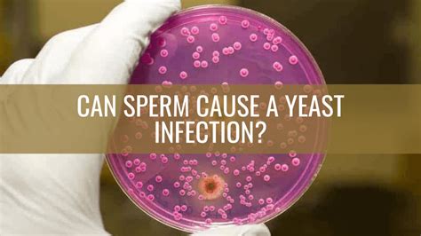 Why does my boyfriends sperm keep giving me yeast infections?