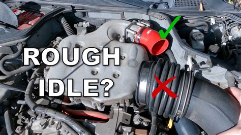 Why does my car idle rough but drives smooth?