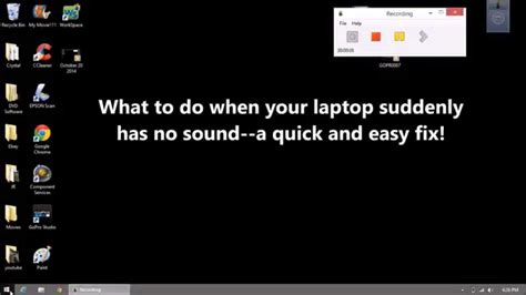Why does my computer suddenly have no Sound?
