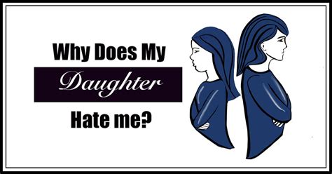 Why does my daughter not respect me?