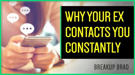 Why does my ex never initiate contact?