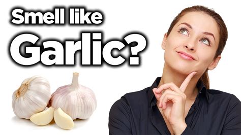 Why does my girlfriends breath smell like garlic?