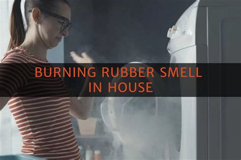 Why does my house smell like burnt rubber?