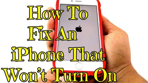 Why does my iPhone 14 not turn on?