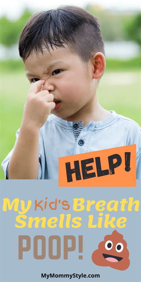 Why does my kids breath smell like pee?