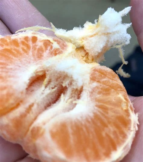 Why does my mandarin taste weird?