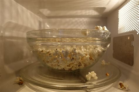 Why does my microwave spark when I make popcorn?