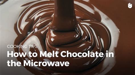 Why does my microwave spark when I melt chocolate?