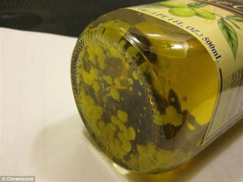 Why does my olive oil look Mouldy?