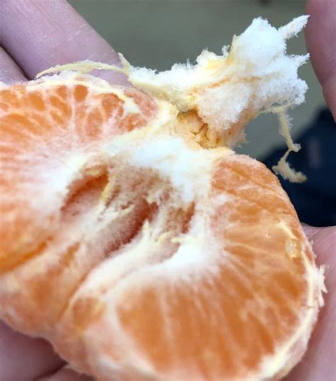 Why does my orange taste funny?