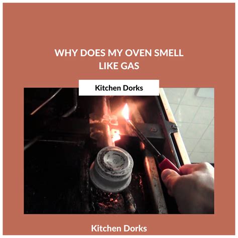 Why does my oven smell like gas?