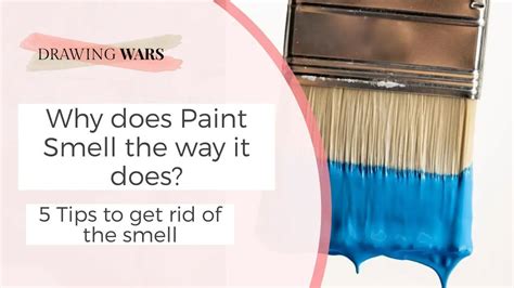 Why does my paint smell like chemicals?