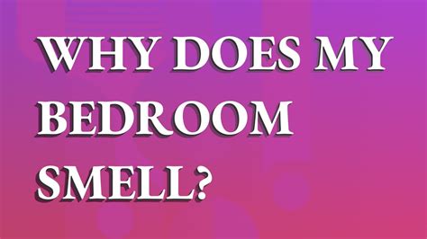 Why does my room smell like insulation?