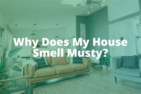 Why does my room smell musty even though its clean?