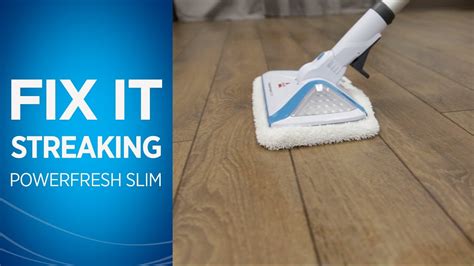Why does my steam mop leave residue?