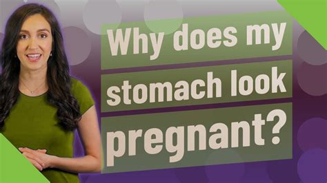 Why does my stomach look pregnant after menopause?