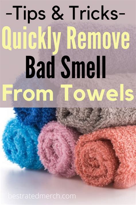 Why does my towel smell bad?