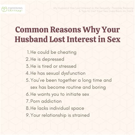 Why does my wife show no interest in me sexually?