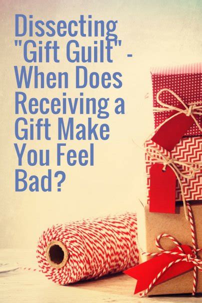 Why does receiving gifts make me uncomfortable?