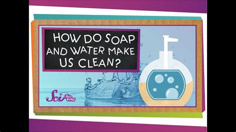 Why does soap and water clean better than just water?