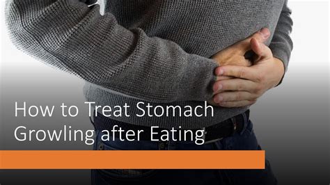 Why does stomach growl even after eating?