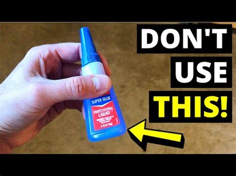 Why does super glue fail?